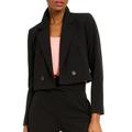 Women's Jacket Cropped Double Breasted Notch 16