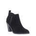 Chunky Heel Chelsea Boots - Dressy Slide In Chelsea Ankle Bootie (Woman)