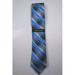 VAN HEUSEN Mens Navy Regimental Stripe Slim Neck Tie