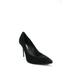 Pre-ownedPour la Victoire Womens Stiletto Heel Pointed Toe Pumps Black Suede Size 10