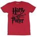 Harry Potter Mens T-Shirt - Harry Book Style Quidditch Logo In Between Logo