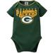 NFL Green Bay Packers Baby Boys Short Sleeve Bodysuit Set, 3-Pack
