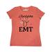 Inktastic Awesome EMT Emergency Medical Technician Adult Women's T-Shirt Female