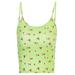 ZAXARRA Summer Ladies Nine Points Floral Shirt Sleeveless Vest Streetwear