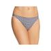 Tory Burch Womens Gingham Hipster Swim Bottom Separates