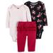 Carter's Baby Girls' 3 Piece Holiday Character Set