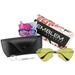 Heart Sunglasses Shaped Retro Festival Color Tinted Lenses Metal Frame Sunglasses w/ CASE
