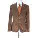 BOSS Hugo Boss Mens Corduroy Patch Pocket Sportcoat Brown Size 50