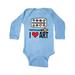 Inktastic Painting I Love Art Infant Long Sleeve Bodysuit Unisex