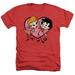 I Love Lucy - Cartoon Love - Heather Short Sleeve Shirt - XX-Large