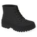 JEFFREY CAMPBELL RAINCOAT Rain Boots Black Matte