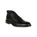 Tod's Black Lace Up Boot Black Leather Mens Dress Shoes