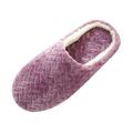 Manfiter Women's Comfort Coral Fleece Memory Foam Slippers Fuzzy Plush Lining Slip-on Clog House Shoes for Indoor & Outdoor Use