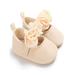 Luxsea Spring Baby Girl Solid First Walkers Sneakers 0-18 Months Infants Flowers Lace-up Casual Toddler Crib Shoes