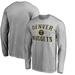 Denver Nuggets Victory Arch Long Sleeve T-Shirt - Ash