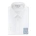 CALVIN KLEIN Mens White Collared Dress Shirt Extra Slim Size: M 15/15.5- 32/33