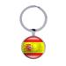 ZDMATHE 2018 World Cup Key Ring Strong 32 Countrys Peru Sweden Tunisia Senegal Soccer Key Chains Souvenir Football Keychains