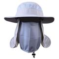 360Â° Outdoor UV Protection Sun Hat Visor Neck Cover Flap Cap For Hiking Fishing