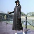 Lixada Women Sun Protection Jacket Large Visor Full Zip Pockets UPF 50+ Long Hooded Coat Summer Cover Ups for Beach Holi