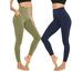 HIMONE 2 Pack Women Sports Yoga Workout Leggings Gym Fitness Dri-work Core Relaxed Fit Yoga Compression Solid Pant Trouser