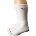 Old West Mens 3 Pack Cowboy Boot Crew Socks (White, 7-10)