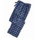 Mens Sleepwear Plaid Pajama Lounge Pants XL