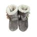 Avamo Christmas Elk Indoor Winter Warm Slippers Home Plush Men Women Boots House Shoes