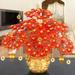 Acrylic Glass Beaded Money Tree Bonsai Bedroom Ornament Gift Feng Shui Crafts DIY Handmade for Wealth Luck with Pot