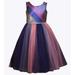 Girls Party Dress Formal Special Occasion Ombre Shimmer Dress 14