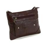 Women's Genuine Leather Handbag Cross Body Bag Shoulder Bag Organizer Mini Purse