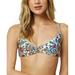 O'Neill WHITE Juniors' Priscilla Strappy Bikini Swim Top, US Medium