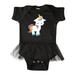 Inktastic Cute Little Unicorn, Unicorn With Rainbow Tail Infant Tutu Bodysuit Female