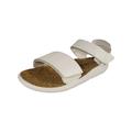 Teva Mens Han Kjobenhavn Float Leather Sandal Shoes, Optic White