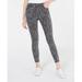 Tinseltown Juniors' Zebra-Print Skinny Jeans Gray Size 1