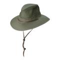 DPC Outdoor Design Medium Weathered Mesh Safari Hat in Olive
