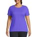 Just My Size Women's Plus Size Short Sleeve Tee