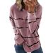 Women's Oversize Tie Dye Drawstring Hooded Sweatshirt Long Sleeve Casual Loose Hoodies Tops Plus Size