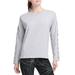 DKNY Womens Sport Long Lace-Up Sleeves T-Shirt