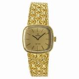 Pre-Owned Omega De Ville NO-REF# Gold Women Watch (Certified Authentic & Warranty)