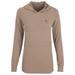 Baylor Bears Women's Vansport Trek Pullover Hoodie - Tan