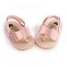 HULKLIFE Summer Baby Girl Flip Flops Bow Cute Solid Color Shoes Sandals