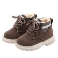 Toddler Winter Snow Boots for Boys Shoes Warm Baby Snow Boots Shoes Cozy Plush Little Boys Girls Boots Size 21-30 Chosens