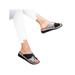 Womens Platform Toe Bunion Corrector Ring Slippers Sandals Mid Wedge Comfy Shoes