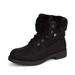Dream Pairs Women's Warm Winter Ankle Boots Faux Fur Fold-Down Style Fashion Boots Montreal