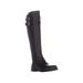 Womens Franco Sarto Christoff Knee High Riding Boots, Black Leather
