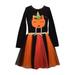 Bonnie Jean Orange Pumpkin Ballerina Skirt Halloween Dress Little Girls