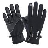 Meihuida Men's Gloves Waterproof Thickened Winter Gloves for Cycling Skating Skiing