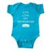 Inktastic Live Love Sandwiches Infant Short Sleeve Bodysuit Unisex