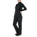 Ski Gear by Arctix Women's Essential Snow Bib Overall Pant, Black, Large