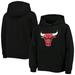 Chicago Bulls Youth Primary Logo Fleece Pullover Hoodie - Black
